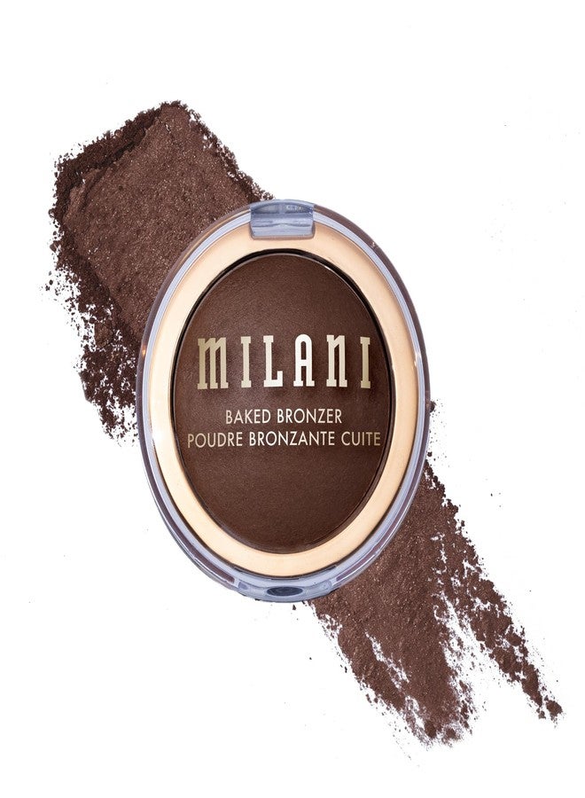 Milani Bronzer Powder - Baked Bronzer Made in Italy, Bronzing Shimmer Highlighter Makeup for Contour - Sicilian Sunset - Image 1